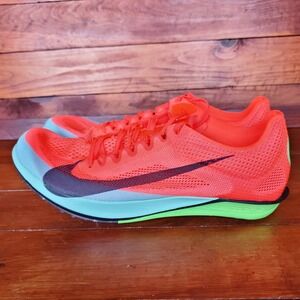 Nike Zoom Dragonfly 2 Elite Track Spikes 11.5 Bright Crimson Lime FZ9315-600 New